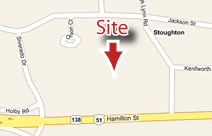 Stoughton Plaza Map
