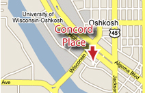 Concord Place Location Map