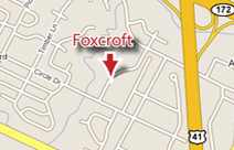 Foxcroft Location Map