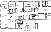 Bent Block Floor Plan